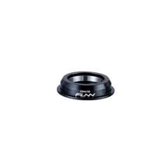 FUNN, HEADSET, DESCEND HEADSET, Lower Cup Set, ZS 44/30, AL6061 cup w/ cartridge angular contact bearing, semi-integrated, R408 - ZS44/30, Black
