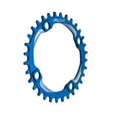 FUNN, CHAIN RINGS, SOLO NARROW-WIDE CHAIN RING, AL7075, 32T, Anodised Blue, BCD 104mm wo/ bolts - 32T, Blue