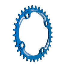 FUNN, CHAIN RINGS, SOLO NARROW-WIDE CHAIN RING, AL7075, 34T, Anodised Blue, BCD 104mm wo/ bolts - 34T, Blue