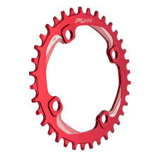 FUNN, CHAIN RINGS, SOLO NARROW-WIDE CHAIN RING, AL7075, 36T, Anodised Red, BCD 104mm wo/ bolts - 36T, Red