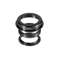 FUNN, HEADSET, DESCEND HEADSET, Lower Cup Set, ZS 66/46, AL6061 cup w/ cartridge angular contact bearing, semi-integrated, R458B - ZS66/46, Black