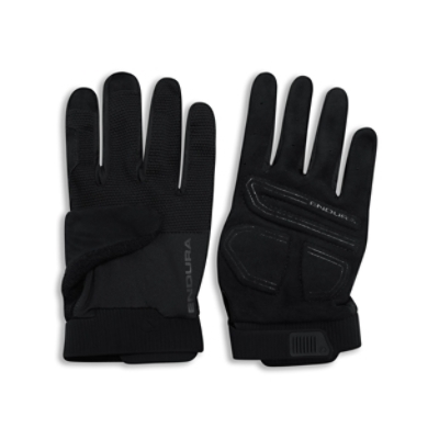 ENDURA, Velohandschuhe, LOOP FULL FINGER GLOVE BK, Grösse: XS, Farbe: schwarz