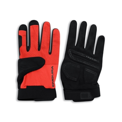 ENDURA, Velohandschuhe, LOOP FULL FINGER GLOVE FRD, Grösse: XL, Farbe: rot