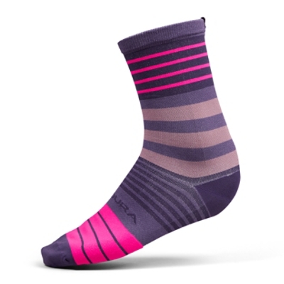 ENDURA, Sportsocken, BLOCK SOCK BRA, Grösse: S-M, Farbe: violette