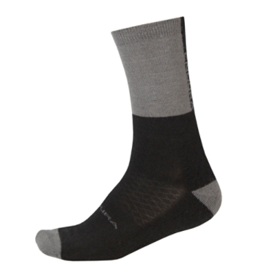 Endura, Socks, BAABAA MERINO WNTR SOCK, Grösse: L-XL, Farbe: schwarz