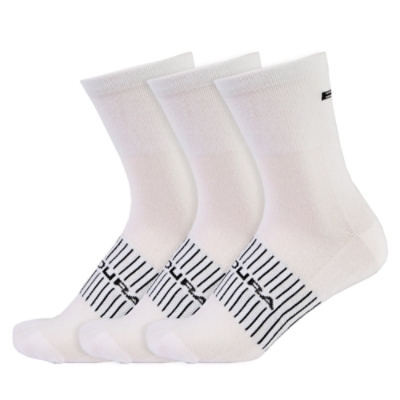 ENDURA, Sportsocken, COOLMAXｮ RACE  3-P SOCK MW, Grösse: L-XL, Farbe: weiss