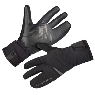 ENDURA, Velohandschuhe, FRZNG PT PRIMALOFT LBSTER GLV BK, Grösse: M, Farbe: schwarz