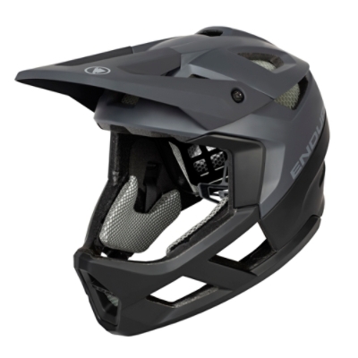 Endura, Velohelm, MT500 FULL FACE MIPS HELMET BK, Grösse: M-L, Farbe: schwarz