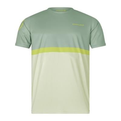 Endura, Velotrikot, SINGLETRACK CORE TEE II LGR, Grösse: M, Farbe: grün
