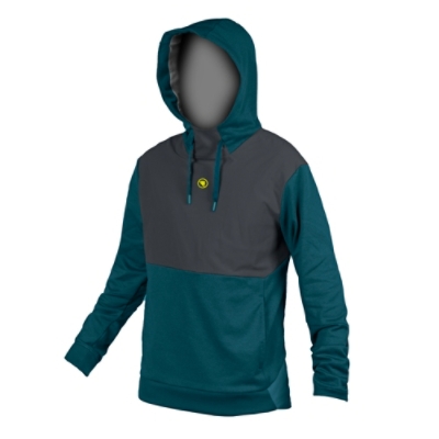 ENDURA, Pullover, TRAILSTER TECH HOODIE BAB, Grösse: M, Farbe: blau