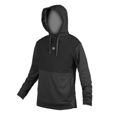 ENDURA, Pullover, TRAILSTER TECH HOODIE BK, Grösse: 2XL, Farbe: schwarz