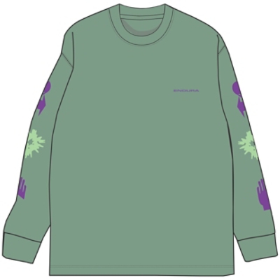 Endura, Shirt, FORTY1THIRTY FLEECE, Grösse:S, Farbe:grün