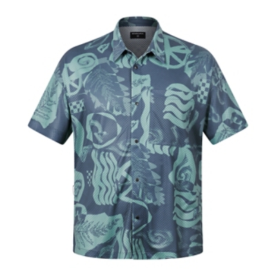 Endura, Shirt, WMS SINGLETRACK S/S PRINT TEE, Grösse:S, Farbe:grau