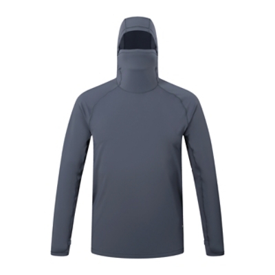 Endura, Pullover, ALLTRACK ROUT SCUBA HOODIE, Grösse:L, Farbe:grau