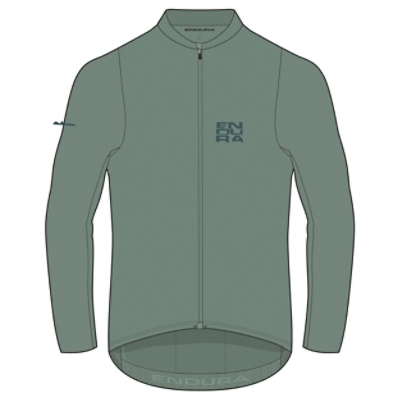 Endura, Velotrikot, PRO SL S/S PRINT JERSEY, Grösse:L, Farbe:grün