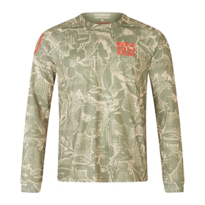 Endura, Long sleeve, GRID FLORAL LTD  L/S TEE TW, Grösse: S, Farbe: grün