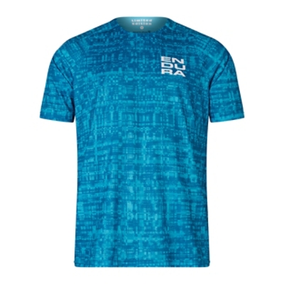 ENDURA, Velotrikot, GRID LTD PRINTED S/S TEE AT, Grösse: L, Farbe:
