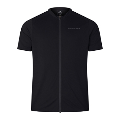 ENDURA, Velotrikot, LOOP S/S ZIPPED JERSEY BK, Grösse: XL, Farbe: blau