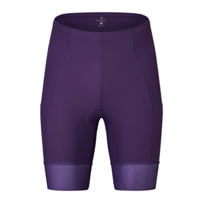 ENDURA, Velohosen, WOMEN'S LOOP WAIST SHORT BRA, Grösse: M, Farbe: violette