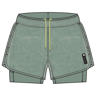 Endura, Cycling Shorts with, WMS ALLTRACK RIDE S/S TECH TEE, Grösse: M, Farbe: grün
