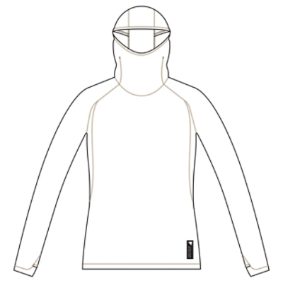 Endura, Pullover, WMS PRO SL S/S PRINT JERSEY, Grösse:L, Farbe:weiss