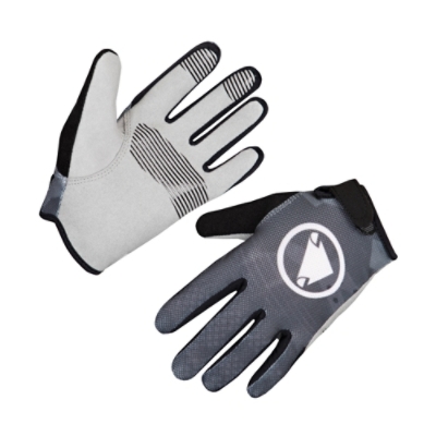Endura, Velohandschuhe, KIDS HUMMVEE GLOVE GC, Grösse: 11-12, Farbe: grau