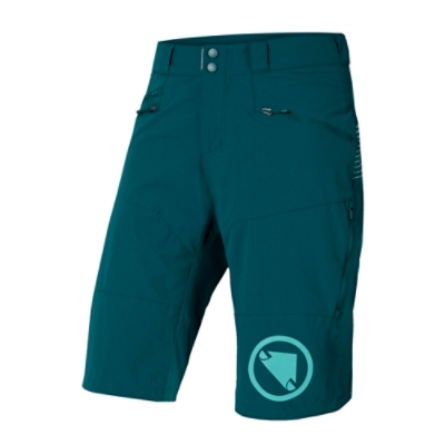 ENDURA, Velohosen, SINGLETRACK SHORT II BAB, Grösse: L, Farbe: blau
