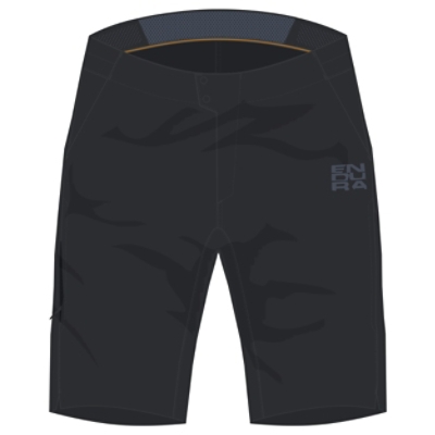 Endura, Cycling Shorts, ALLTRACK RIDE OVER SHORT, Grösse: XL, Farbe: schwarz