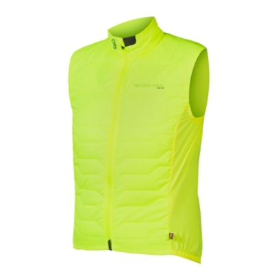 Endura, Gilet, WMS BAABAA BLND L/S BS LAYR, Grösse: S, Farbe: gelb