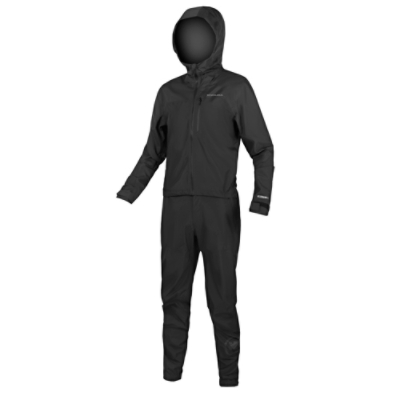 Endura, Velojacke, SINGLETRACK WPROOF ONE PIECE BK, Grösse: S, Farbe: schwarz