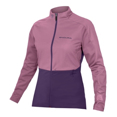 ENDURA, Velojacke, WOMEN'S WINDCHILL JACKET II BRA, Grösse: S, Farbe: violette