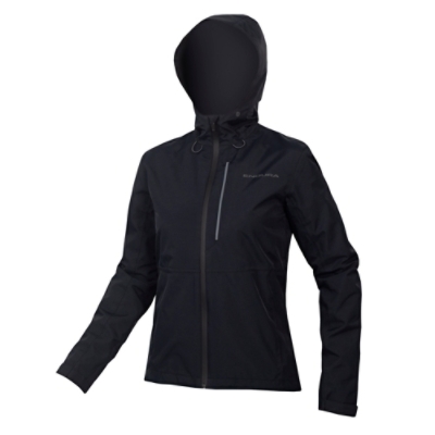 Endura, Velojacke, WMS HUMMVEE WPRF HOODED JKT BK, Grösse: 2XL, Farbe: schwarz