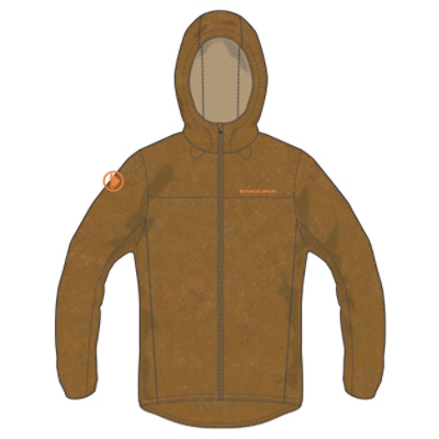 Endura, Velojacke, LOOP FULL FINGER GLOVE, Grösse: S, Farbe: braun