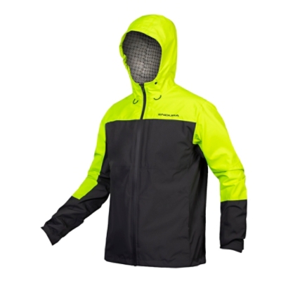 ENDURA, Velojacke, HUMMVEE 3-IN-1 WTP JACKET YV, Grösse: L, Farbe: gelb