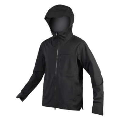ENDURA, Velojacke, MT500 WATERPROOF JACKET BK, Grösse: M, Farbe: schwarz