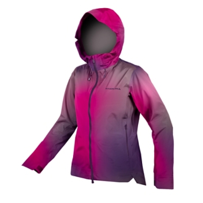 Endura, Velojacke, WMS MT500 WATERPROOF JACKET BRA, Grösse: 2XL, Farbe: violette