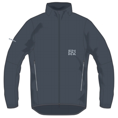 Endura, Velojacke, ALLTRACK RIDE PACKABLE JACKET, Grösse: 2XL, Farbe: grau