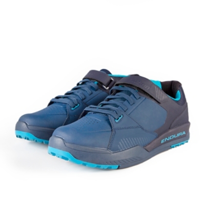 Endura, Veloschuhe, MT500 BURNER CLIPLESS SHOE NA, Grösse: 45.5, Farbe: blau