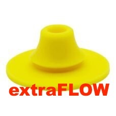 KEEGO EXTRAFLOW Nozzle, Stück, nur Noppen,  SOLLAR YELLOW - gelb