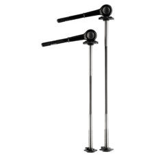 Tune U20 Skyline Rennradschnellspanner, nur als SET, QR5 x 100/130mm, Schwarz - black - noir