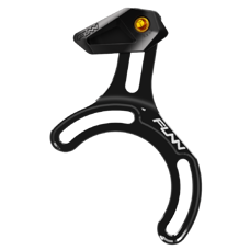 FUNN, CHAIN GUIDE, ZIPPA LITE CHAIN GUIDE, ES Chain Guide, AL6061 Backplate, Tooth Capacity:34T~38T - Shimano E8000 & E7000, Ano. Black