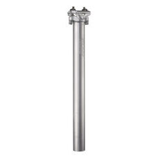 FUNN, SEATPOST, CROSSFIRE SEATPOST, AL6061 3D Forged One Piece Head & Shaft, 27.2mm - 350mm, Blast Silver