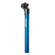 FUNN, SEATPOST, BLOCK PASS SEATPOST, AL6061,2D Forged, Adjustable offset15,20,25mm, 30.9mm - 400mm, Blast Blue