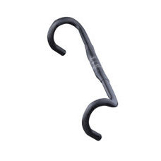 Tune GEWEIH Karbonlenker, Rennrad - ROAD, 440mm (mitte-mitte), Flare 4 °, Drop 125mm, UD-optik, schwarz