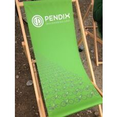 Pendix POS LIEGESTUHL, Pendix Logo, klappbar Pendix POS LIEGESTUHL, Pendix Logo, klappbar