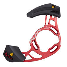 FUNN, CHAIN GUIDE, ZIPPA AM CHAIN GUIDE, AL-6061 Full CNC back plate,AL-7075 pully,incl. BB mount Adaptor, Tooth Capacity:32T~38T - ISCG05/External BB mount (with adaptor), Ano. Red/Black