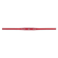 FUNN, Handlebar, FLAME ON FLAT BAR Ø31.8, AL7050, 9° Back, 31.8mm, ano. finish, 0 rise - 680mm, Red