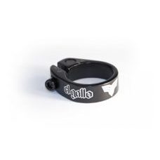 El Gallo Sattelklemme / saddle clamp CIERRE SILLIN 35 mm - DIVERSE FARBEN, elGallo Farbe: Schwarz eloxiert - black anodize - negro