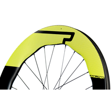 PRINCETON, WHEEL SET, MACH 7580 EVO Disc Brake, Nabe: Tactic TR01 DISC Gunmetal, Freilauf: CAMPY, Decal Farbe: gelb