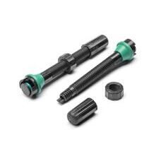 absoluteBLACK, Zubehör & Accessories, Tubeless Ventile, AETHER Carbon, 1 Paar, für Felgenprofil 18–30 mm, für ROAD & GRAVEL only, Presta-kompatibel, schwarz